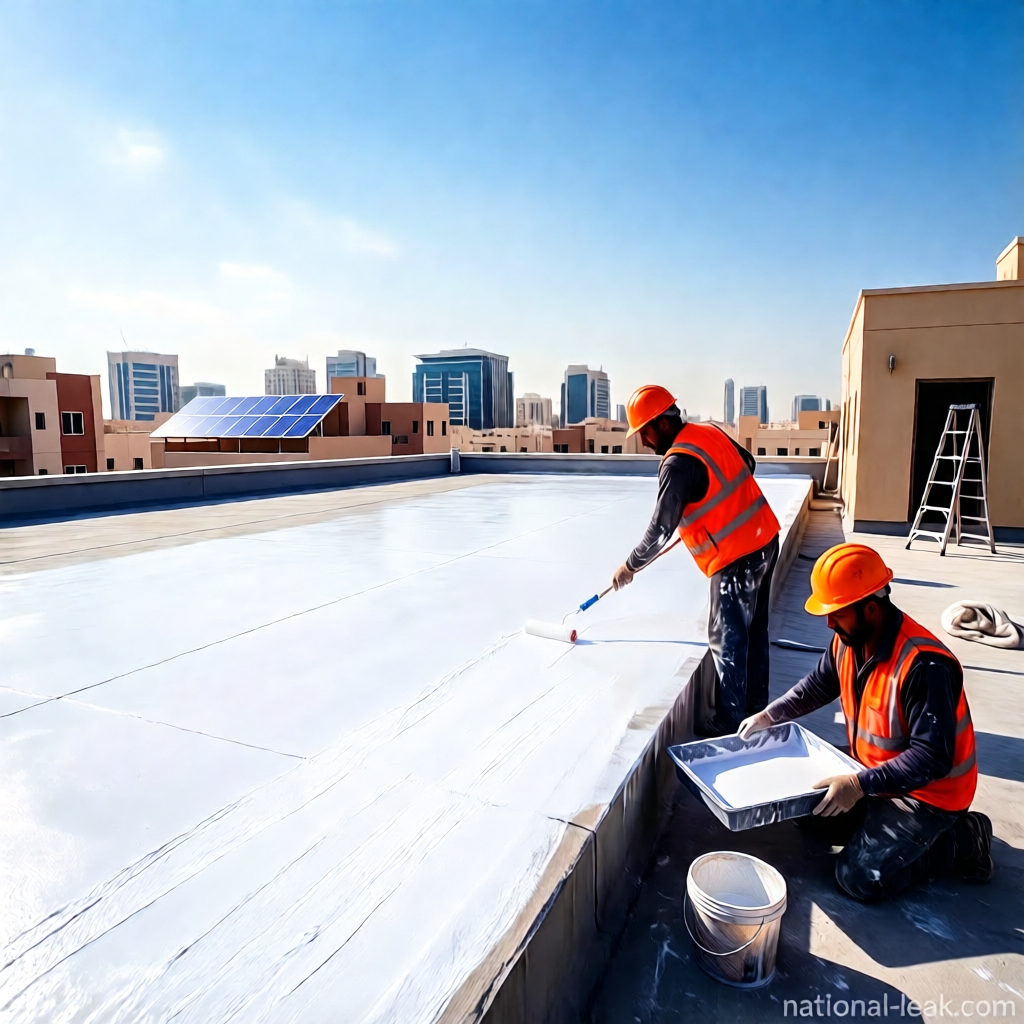 شركة عزل مائي بالرياض من الفضل لخدمات العزل المائي والحراري